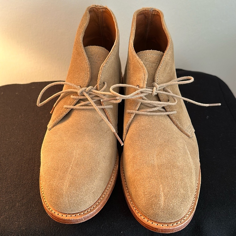The Gorilla Shoe. Size 11. Men’s M tan Suede dress Chukka. Was $225.00/$145.00